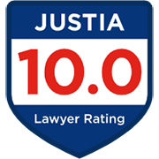Justia 10.0 lawyer rating