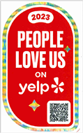 People Love Us on Yelp - 2023